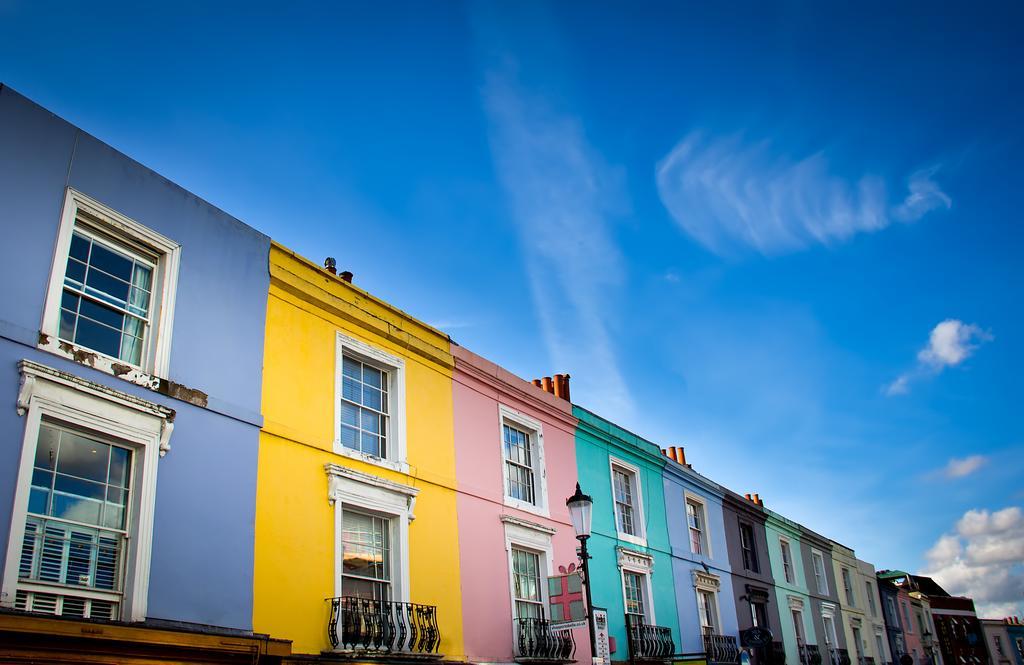 Portobello Apt With Floor-To-Ceiling Views Londres Exterior foto
