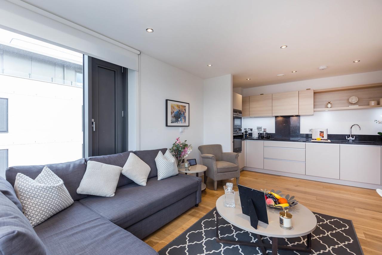 Portobello Apt With Floor-To-Ceiling Views Londres Exterior foto